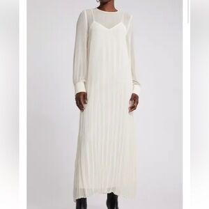 Nordstrom Pleated Maxi Dress